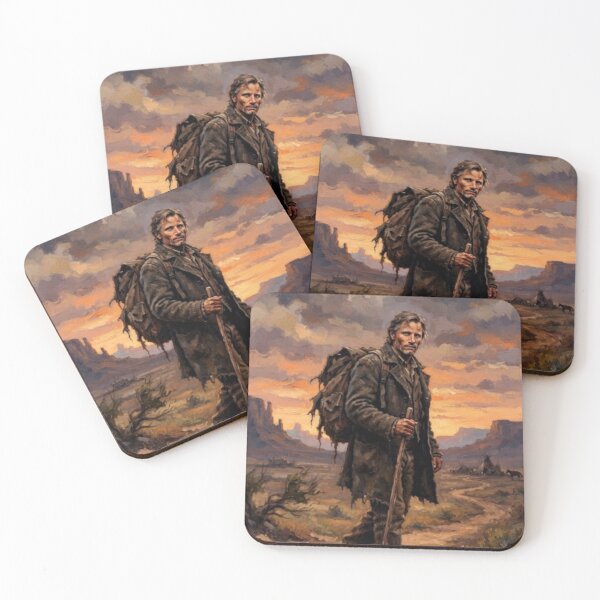 Item preview, Nomad Western Drama Fine Art Tribute designed and sold by Art's Diner.