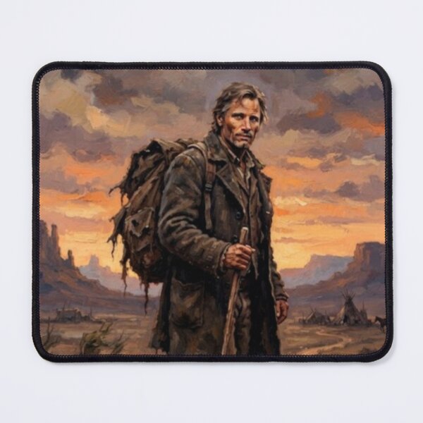 Item preview, Nomad Western Drama Fine Art Tribute designed and sold by Art's Diner.