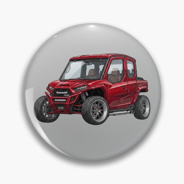 Item preview, Kawasaki Ridge XR Luxury Edition Red UTV Graphic designed and sold by Motorline44.