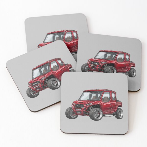 Item preview, Kawasaki Ridge XR Luxury Edition Red UTV Graphic designed and sold by Motorline44.