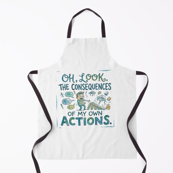 Item preview, OH, LOOK. THE CONSEQUENCES OF MY OWN ACTIONS. designed and sold by BestCoolStuff.