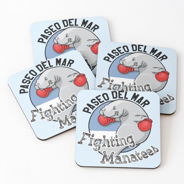 Item preview, SCK - Fighting Manatees designed and sold by hotchkiss2earth.