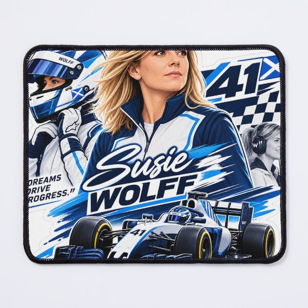 Item preview, Copy of Susie Wolff Motorsport Sticker | Train F1 & DTM Driver Racing Fan Art designed and sold by FirstCheck.