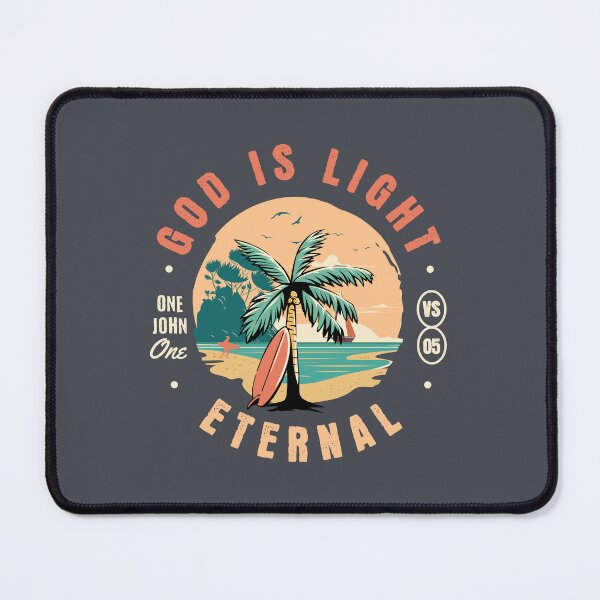 Item preview, God is Light Eternal 1 John 1:5 Faith Looks Good designed and sold by FaithLooksGood.
