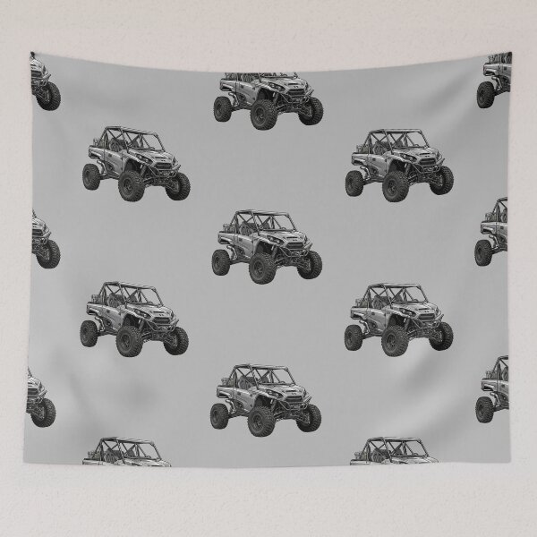 Item preview, Kawasaki Ridge Ranch Edition Silver Offroad UTV Graphic designed and sold by Motorline44.