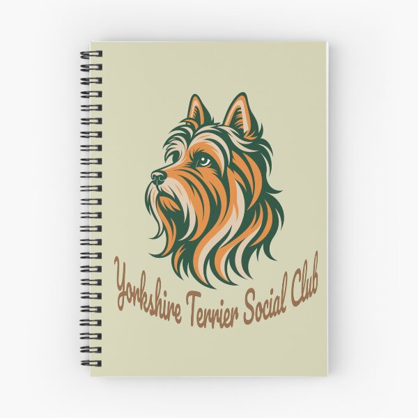 Item preview, Yorkshire Terrier Social Club Vintage Badge designed and sold by Kinship-Pets.