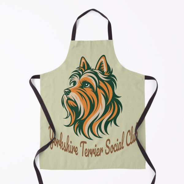 Item preview, Yorkshire Terrier Social Club Vintage Badge designed and sold by Kinship-Pets.
