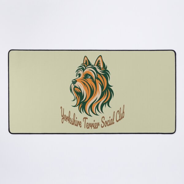Item preview, Yorkshire Terrier Social Club Vintage Badge designed and sold by Kinship-Pets.