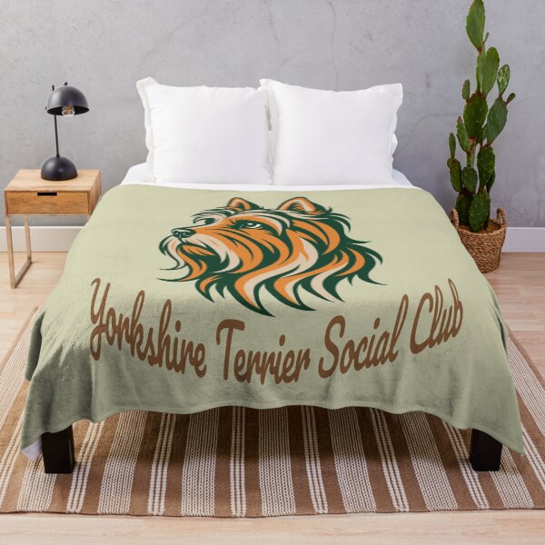 Item preview, Yorkshire Terrier Social Club Vintage Badge designed and sold by Kinship-Pets.