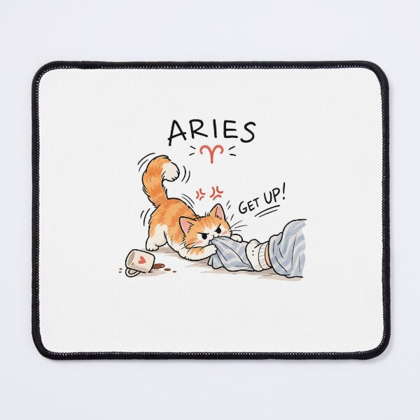 Item preview, Angry Aries Cat Get Up designed and sold by NucciCollective.