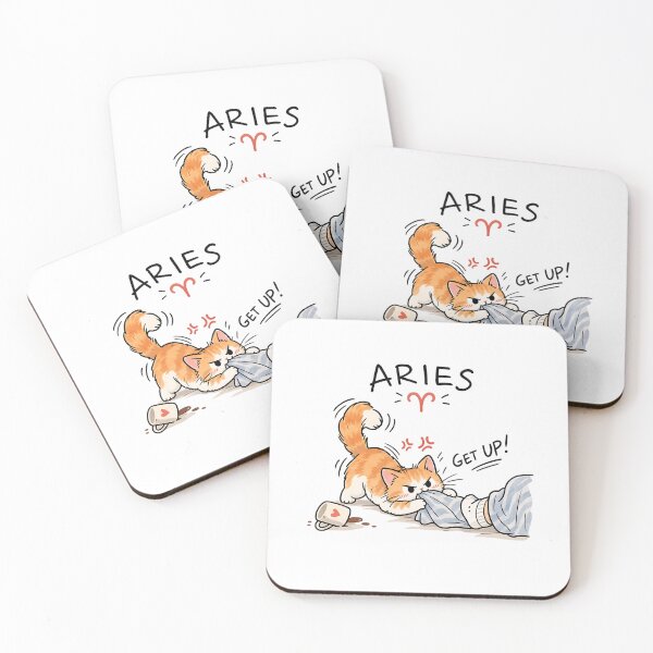 Item preview, Angry Aries Cat Get Up designed and sold by NucciCollective.