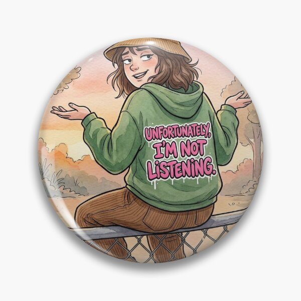 Item preview, UNFORTUNATely, I'M NOT LISTENING. designed and sold by BestCoolStuff.