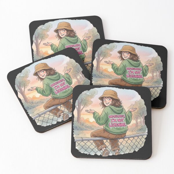 Item preview, UNFORTUNATely, I'M NOT LISTENING. designed and sold by BestCoolStuff.