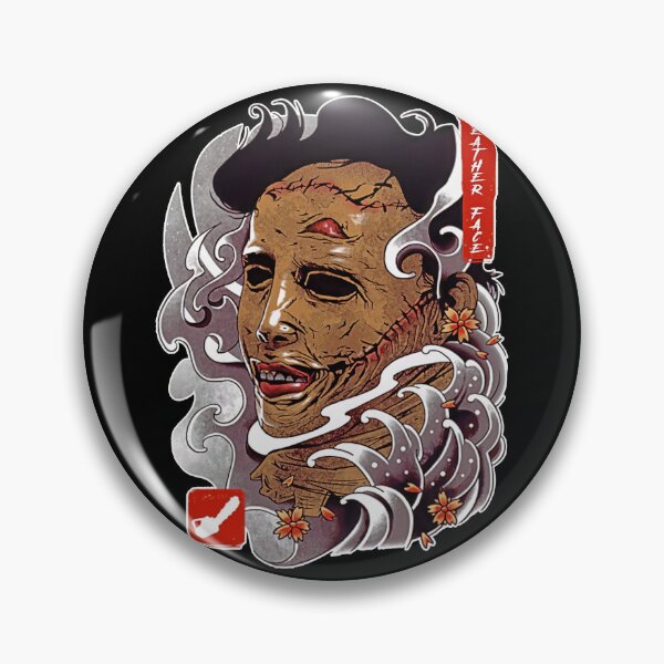 Item preview, Chainsaw Killer Vintage Mask Spooky Horror Art designed and sold by Anselle.