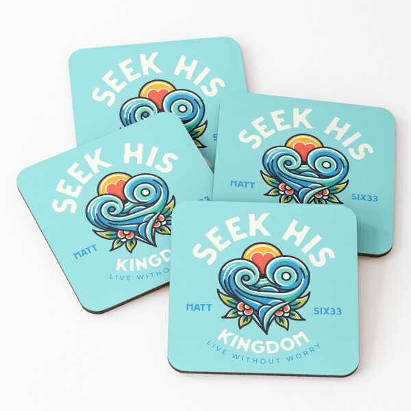 Item preview, Seek His Kingdom Matthew 6:33 Faith Looks Good designed and sold by FaithLooksGood.