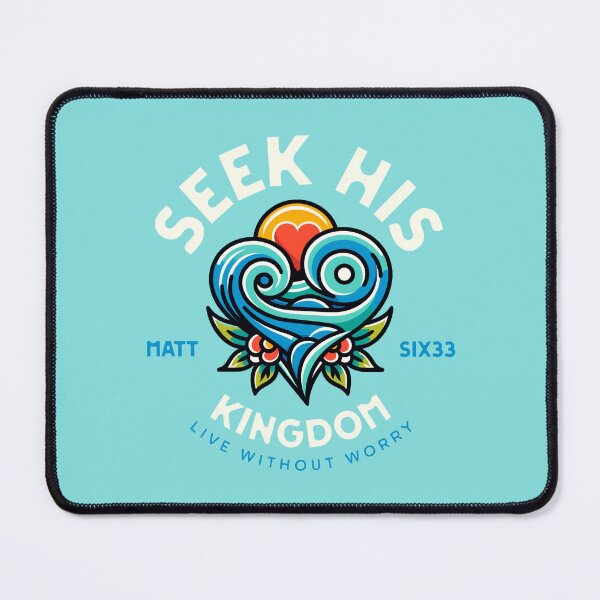 Item preview, Seek His Kingdom Matthew 6:33 Faith Looks Good designed and sold by FaithLooksGood.