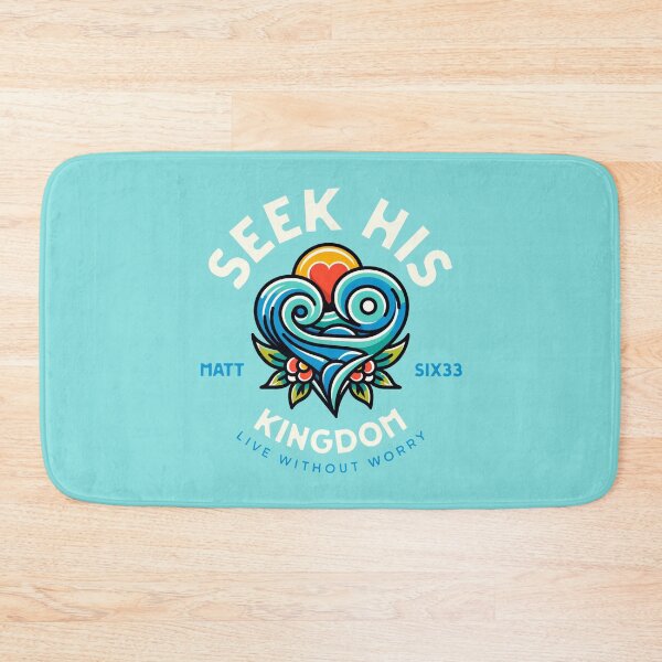 Item preview, Seek His Kingdom Matthew 6:33 Faith Looks Good designed and sold by FaithLooksGood.