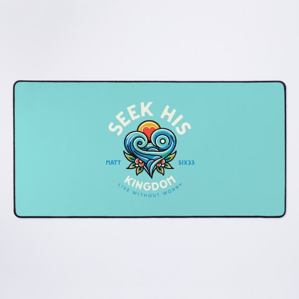 Item preview, Seek His Kingdom Matthew 6:33 Faith Looks Good designed and sold by FaithLooksGood.