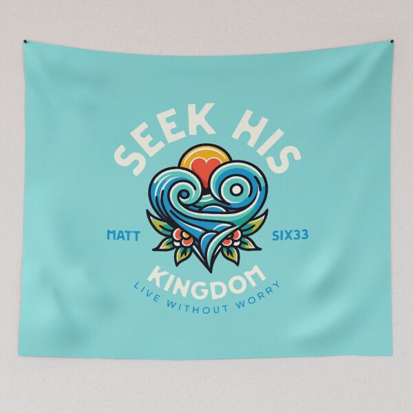 Item preview, Seek His Kingdom Matthew 6:33 Faith Looks Good designed and sold by FaithLooksGood.