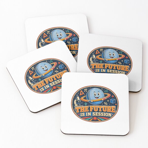 Item preview, Back to school The Future Is In Session Retro Space Planet Teacher designed and sold by Uglyandcute.
