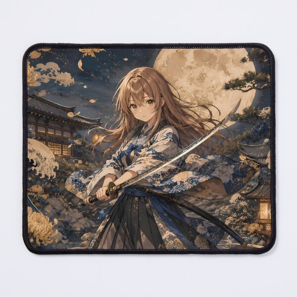 Item preview, Shouko Nishimiya A Silent Voice Moonlit Kimono Guardian designed and sold by mildaclairmo.