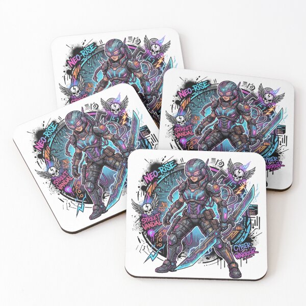 Item preview, Neo-Rise Cyber Warrior designed and sold by ReferenceBureau.