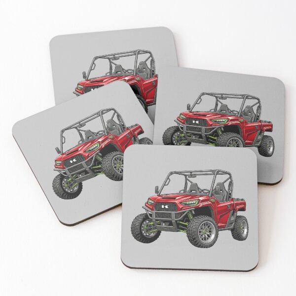 Item preview, Kawasaki Ridge XR Deluxe Red UTV Offroad Graphic designed and sold by Motorline44.
