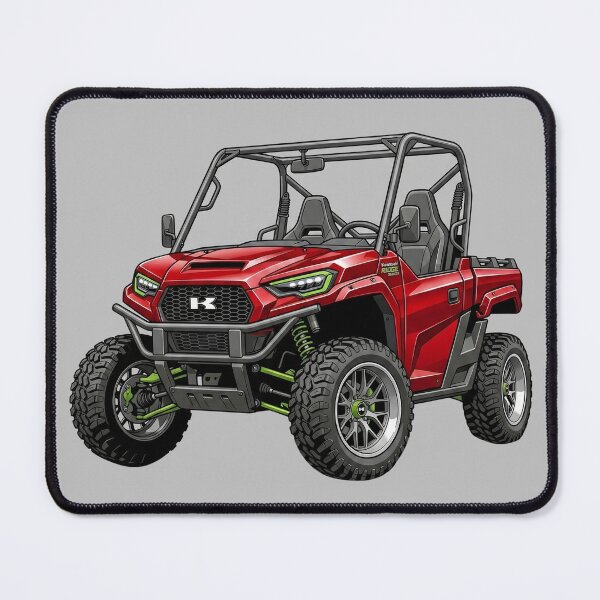 Item preview, Kawasaki Ridge XR Deluxe Red UTV Offroad Graphic designed and sold by Motorline44.