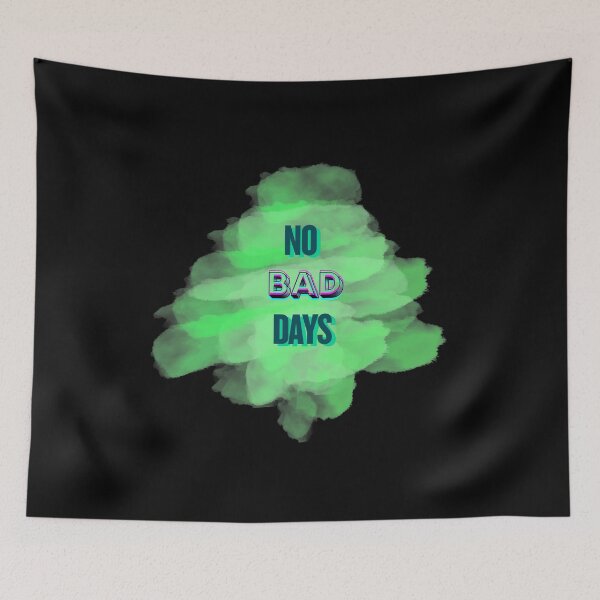 Item preview, No Bad Days – Positive Vibes Colorful Paint Splatter Design designed and sold by CREATIVE HIVE.