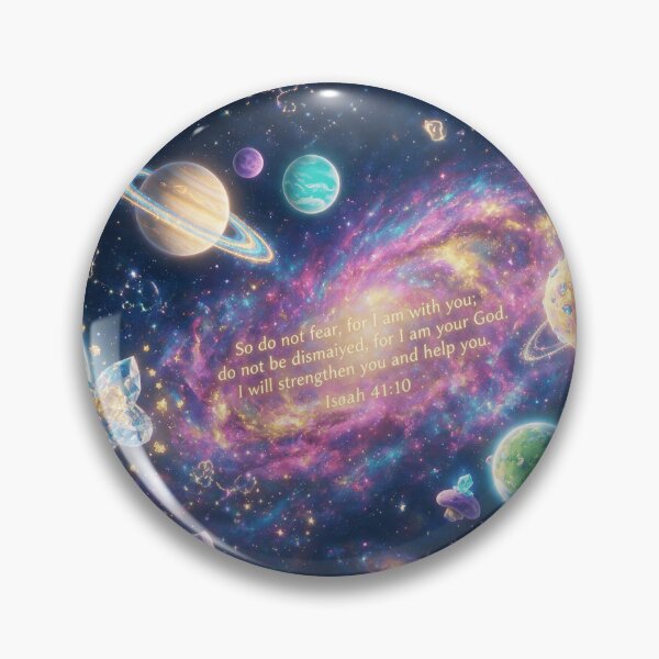 Item preview, Super Mario Galaxy Isaiah 41:10 designed and sold by LeagueHeavenGG.