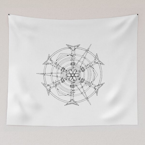 Item preview, Round geometric ornament designed and sold by artisterik.