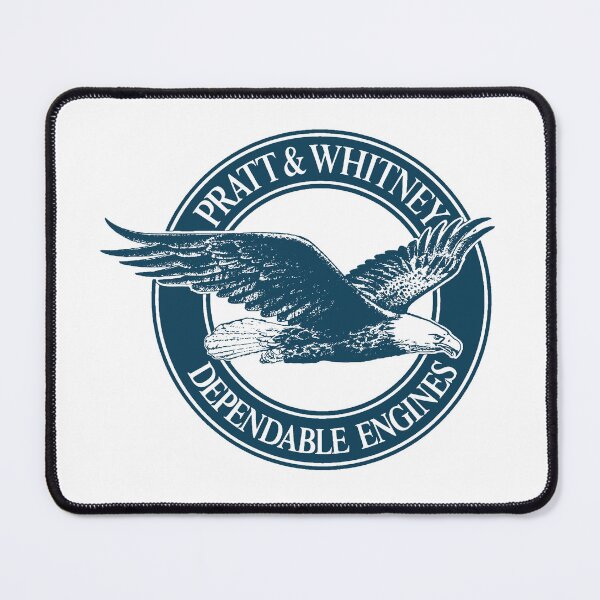 Item preview, Pratt & Whitney engine single color for clear designed and sold by MidniteTraffic.
