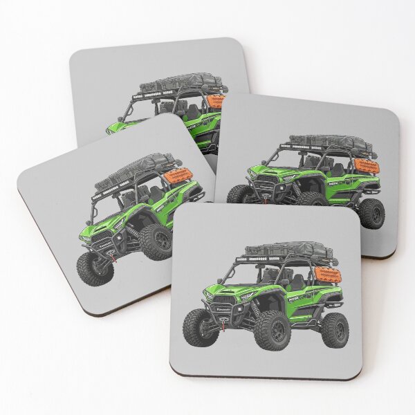 Item preview, Kawasaki Ridge XR Overland Setup Green UTV Graphic designed and sold by Motorline44.