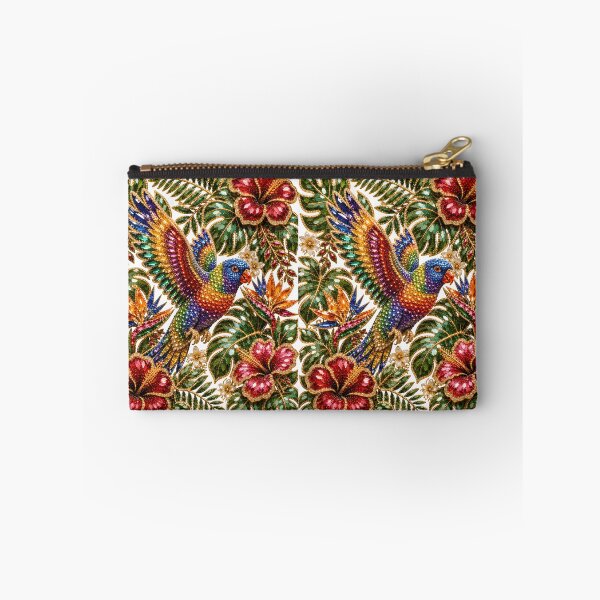 Item preview,  Crystal Rainbow Lorikeet bird designed and sold by wordspixies.