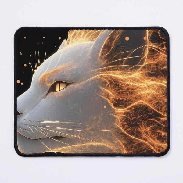 Item preview, Lion Golden Flame Mythical Creature Art designed and sold by mildaclairmo.