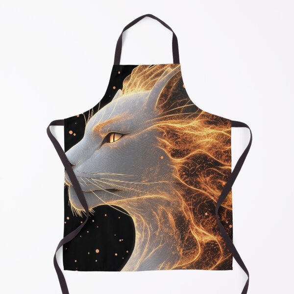 Item preview, Lion Golden Flame Mythical Creature Art designed and sold by mildaclairmo.