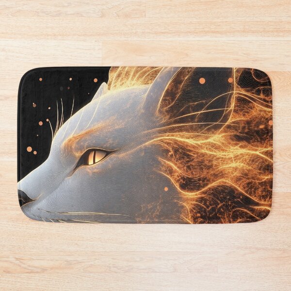 Item preview, Lion Golden Flame Mythical Creature Art designed and sold by mildaclairmo.
