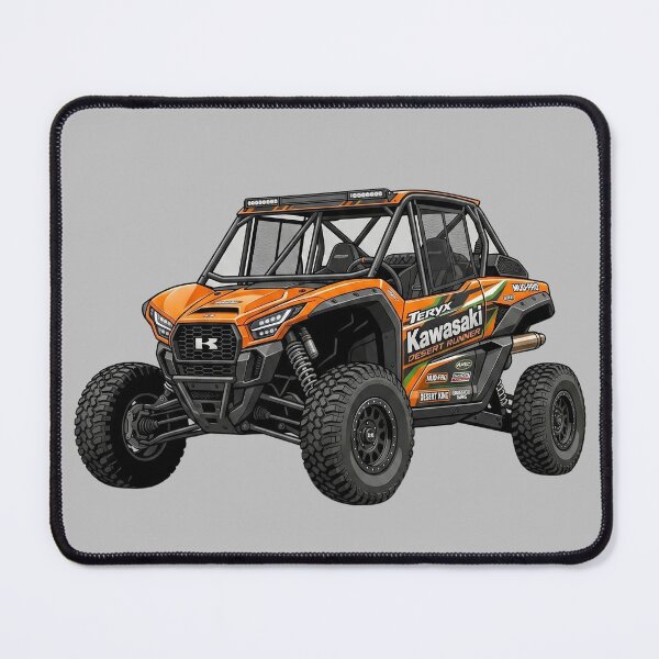 Item preview, Kawasaki Teryx Desert Runner Orange Dune Racing UTV Graphic designed and sold by Motorline44.
