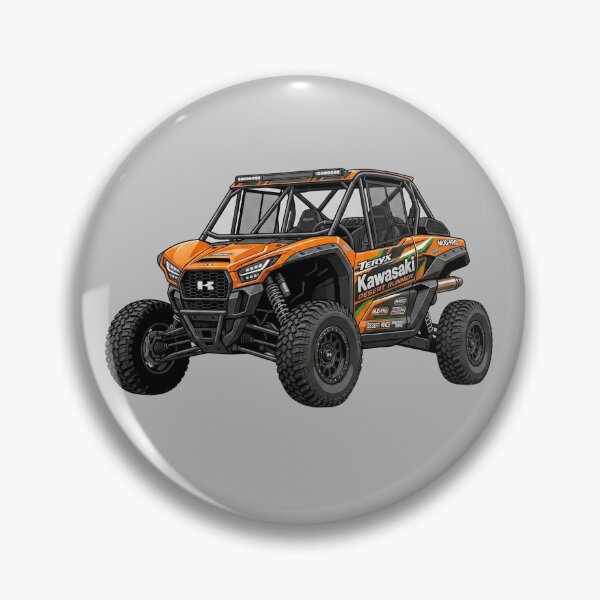 Item preview, Kawasaki Teryx Desert Runner Orange Dune Racing UTV Graphic designed and sold by Motorline44.