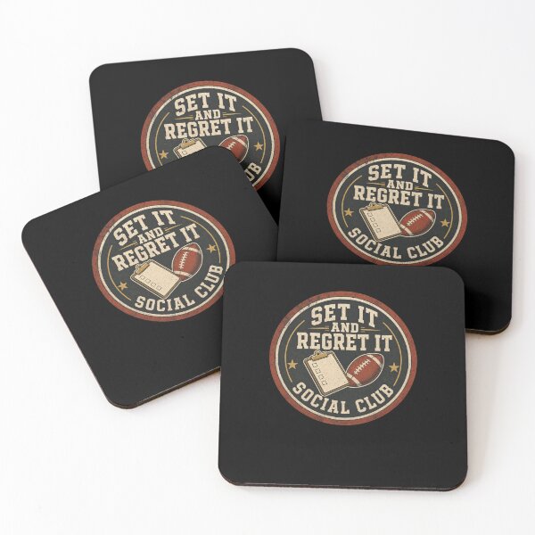 Item preview, Set It And Regret It Gridiron Social Club designed and sold by snowry.