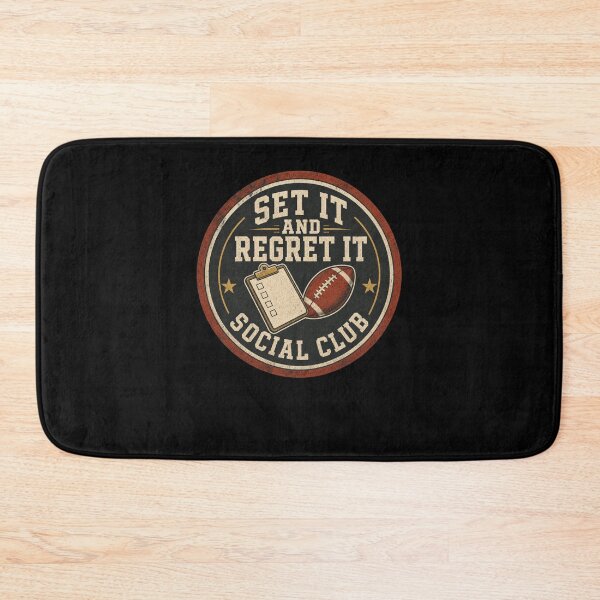 Item preview, Set It And Regret It Gridiron Social Club designed and sold by snowry.
