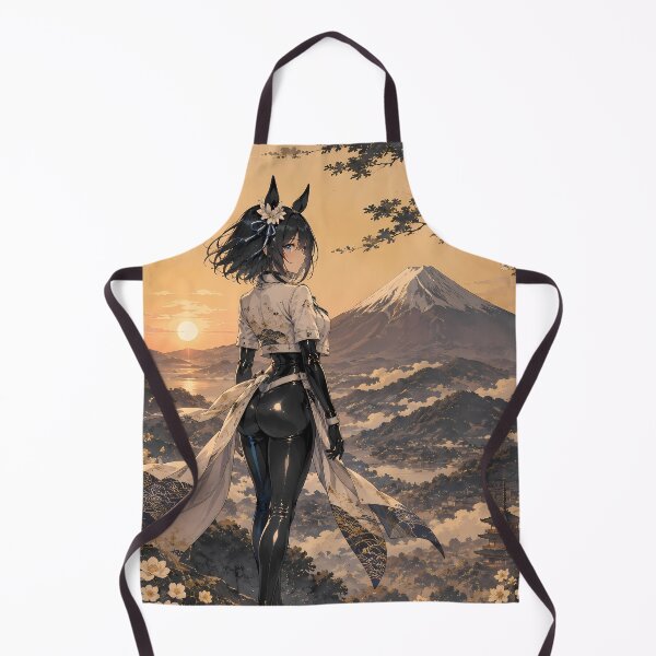 Item preview, Eishin Flash Uma Musume Mount Fuji Sunset Vista designed and sold by mildaclairmo.