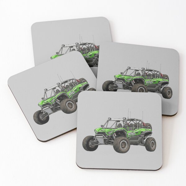 Item preview, Kawasaki Teryx KRX4 1000 Green 4 Seater Desert UTV Graphic designed and sold by Motorline44.