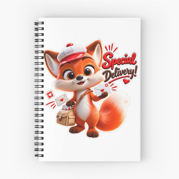 Item preview, Special Delivery Fox Mail Carrier designed and sold by gerito1991bs.
