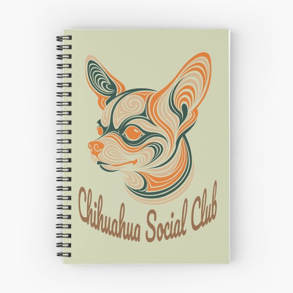 Item preview, Chihuahua Social Club Vintage Badge designed and sold by Kinship-Pets.