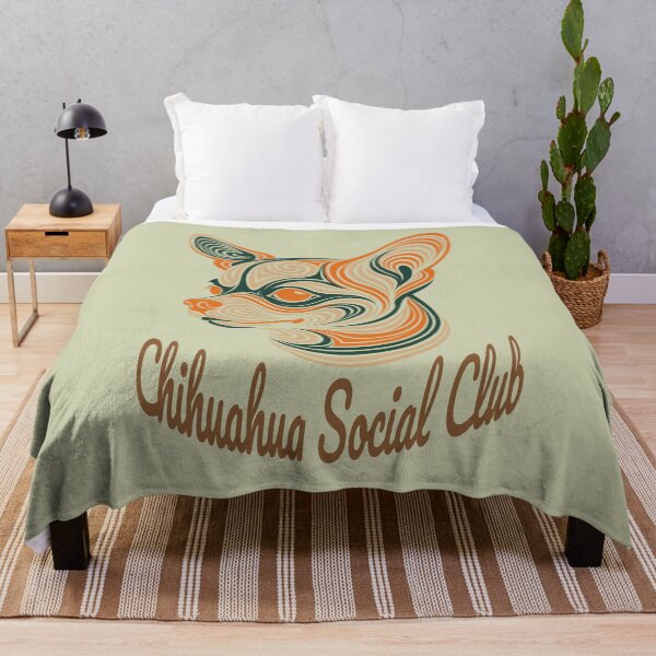 Item preview, Chihuahua Social Club Vintage Badge designed and sold by Kinship-Pets.
