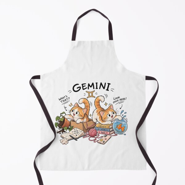 Item preview, Gemini Curious Cat Duo designed and sold by NucciCollective.
