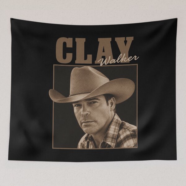 Aperçu de l'œuvre Clay Walker créée et vendue par VerdePlantTees.