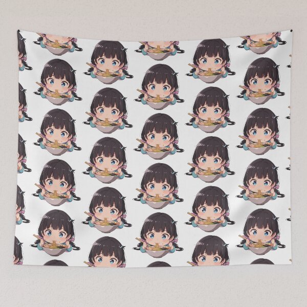 Item preview, Kirigaya Suguha Sword Art Online Kawaii Ramen Chibi Noodle Focus designed and sold by mildaclairmo.