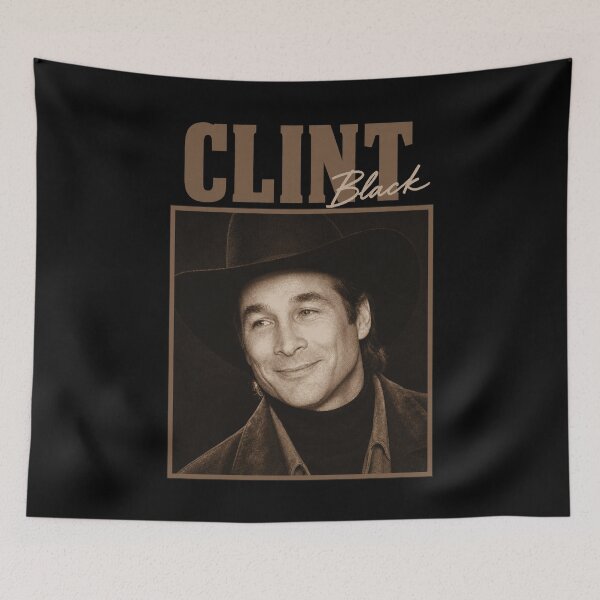 Artikelvorschau, Clint Black entworfen und verkauft von VerdePlantTees.